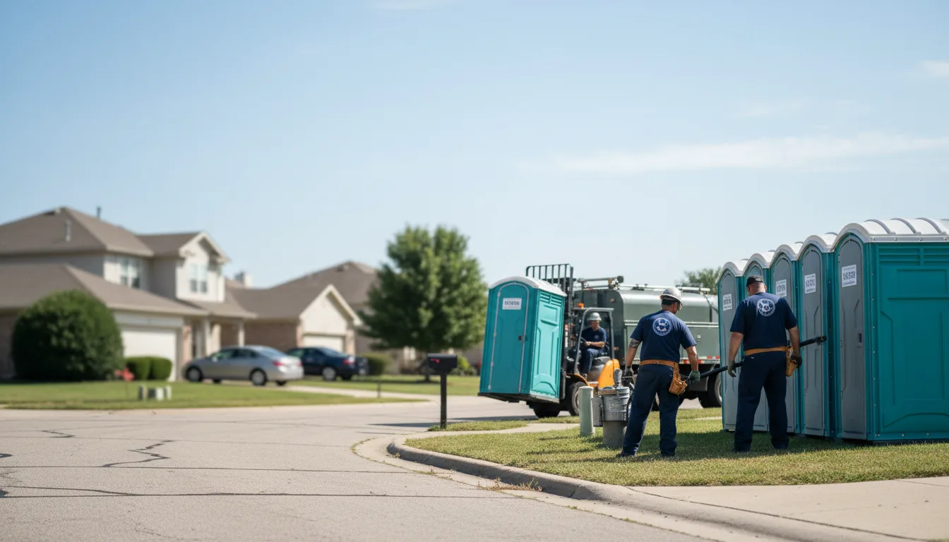 Porta Potty Rental in Belle Plaine, KS near me